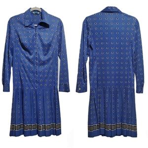 Vintage "Melwine of Miami" Handmade Pleated Dress